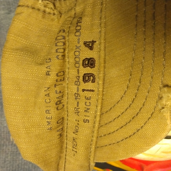 American Rag distressed military style cap - Picture 2 of 5